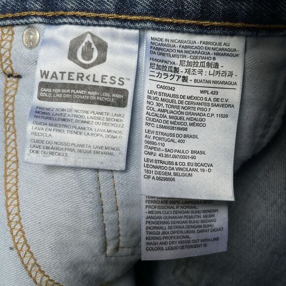 Levi's Men's 550 Relaxed Fit Tall Men’s Size W40 L36 - Picture 10 of 13